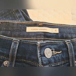 Levi's Classic Straight Jeans, Size 4, Never Worn
